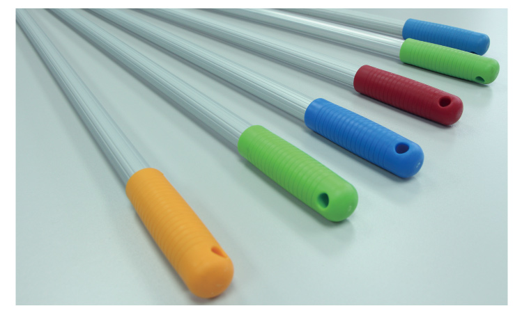 CT Aluminum Handle With Hole  Ø23.5mm - Cleanic Cleaning Equipment